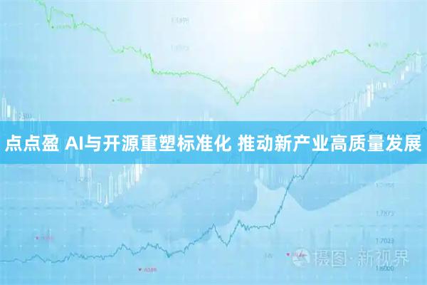 点点盈 AI与开源重塑标准化 推动新产业高质量发展